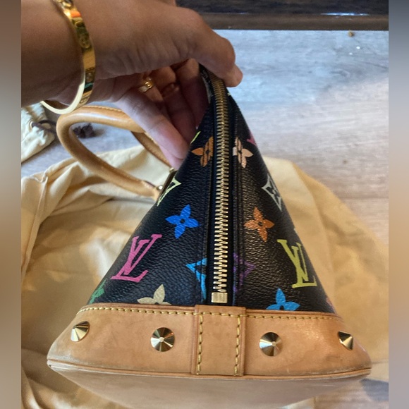 💯% Authentic Alma Multicolor Noir Murakami purse - Picture 15 of 15